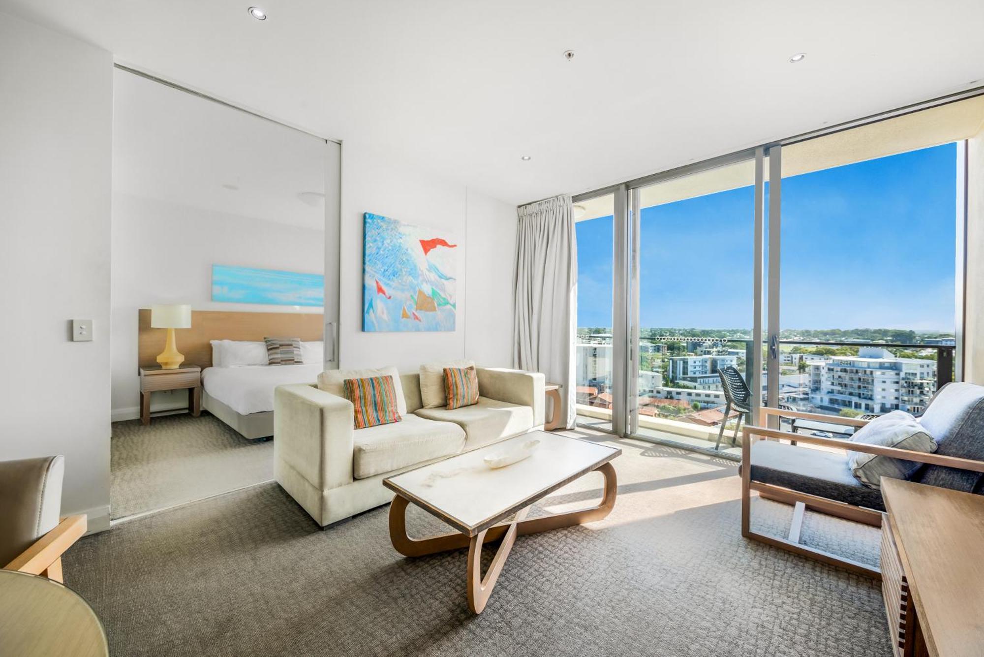 Oaks Redcliffe Mon Komo Suites Bagian luar foto